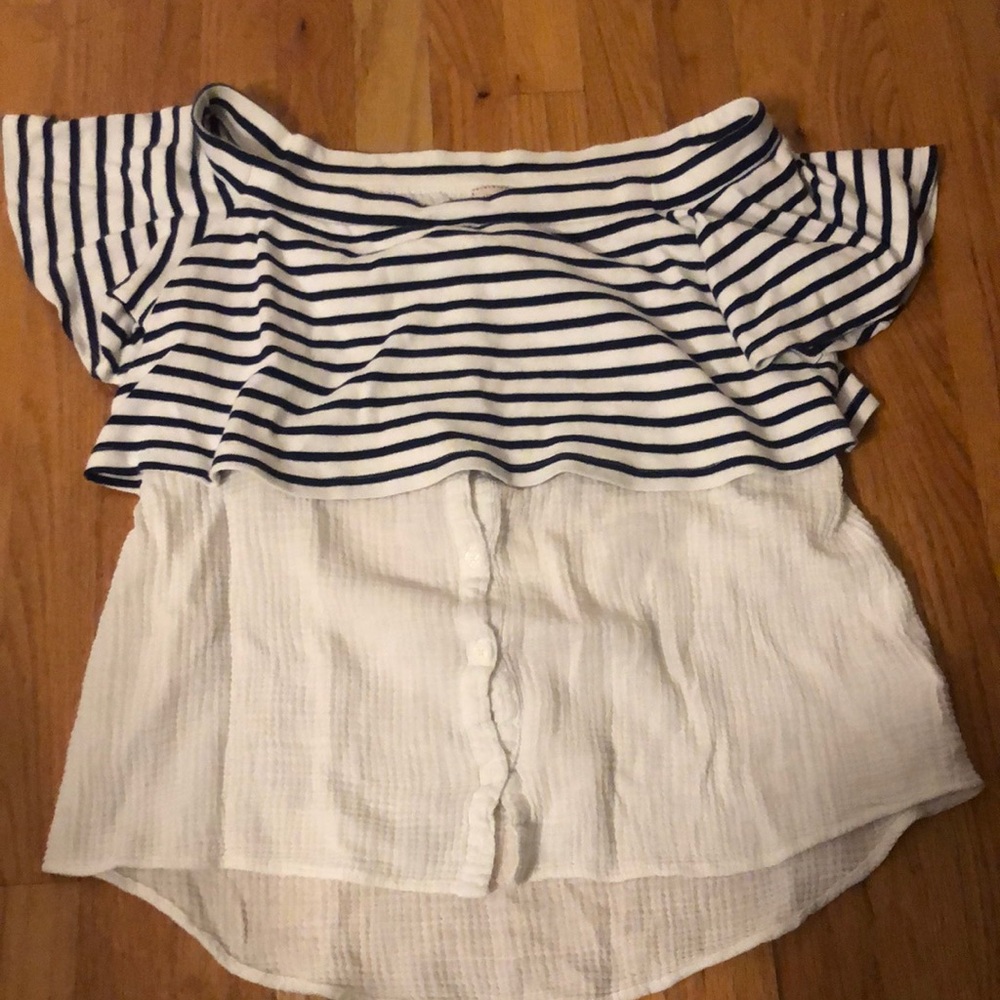 Anthropologie Off the shoulder top